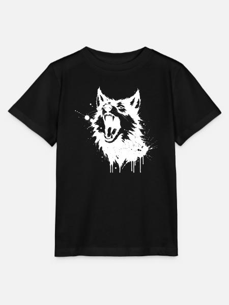 Wolfsheul-Platscher - Stanley/Stella Kinder T-Shirt MINI CREATOR - Schwarz