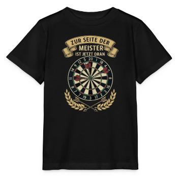 Dartsmeisterschaft Jetzt Ist Dran - Stanley/Stella Kinder T-Shirt MINI CREATOR  - Schwarz - Vorne - Mikhail (115cm)