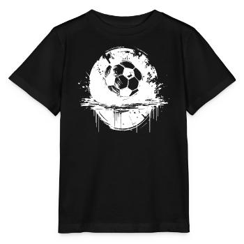 Football - T-shirt bio MINI CREATOR Stanley/Stella Enfant - noir - Devant - Mikhail (115cm)