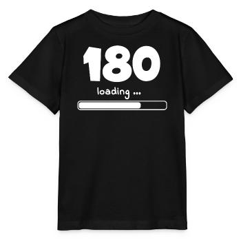 Dart-180-loading - Stanley/Stella Kinder T-Shirt MINI CREATOR  - Schwarz - Vorne - Mikhail (115cm)