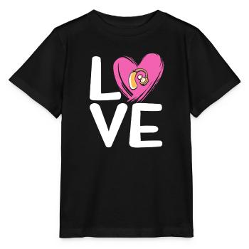 Taub Taubheit Deaf Gebärdensprache - Stanley/Stella Kinder T-Shirt MINI CREATOR  - Schwarz - Vorne - Mikhail (115cm)