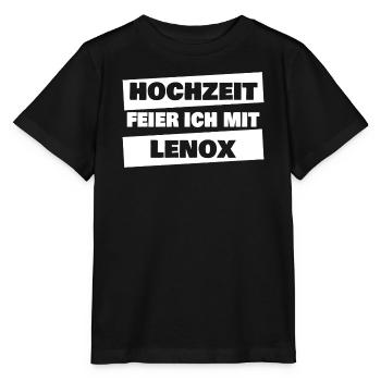 Heiraten Lenox - Stanley/Stella Kinder T-Shirt MINI CREATOR  - Schwarz - Vorne - Mikhail (115cm)