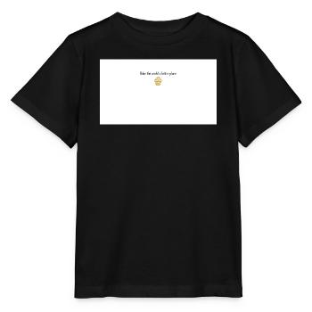 Backe die Welt einen besseren Cupcake - Stanley/Stella Kinder T-Shirt MINI CREATOR  - Schwarz - Vorne - Mikhail (115cm)
