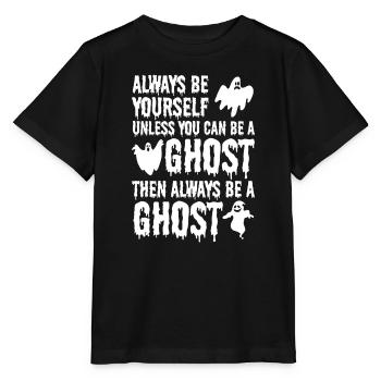 Halloween - Always be yourself unless you can be a - Stanley/Stella Kinder T-Shirt MINI CREATOR  - Schwarz - Vorne - Mikhail (115cm)