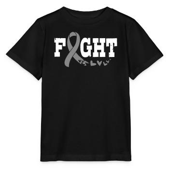 Skin cancer melanoma - Stanley/Stella MINI CREATOR Kids’ T-Shirt - black - Front - Mikhail (115cm)