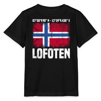 Lofoten Coordinates - Stanley/Stella MINI CREATOR Kids’ T-Shirt - black - Front - Mikhail (115cm)