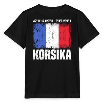 Corsica Tour - Stanley/Stella MINI CREATOR Kids’ T-Shirt - black - Front - Mikhail (115cm)