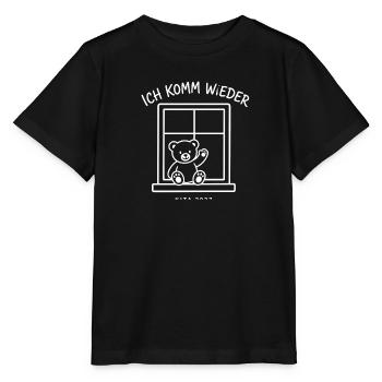 Ich Komm Wieder Kita 2027 – Kindergarten Abschied - Stanley/Stella Kinder T-Shirt MINI CREATOR  - Schwarz - Vorne - Mikhail (115cm)