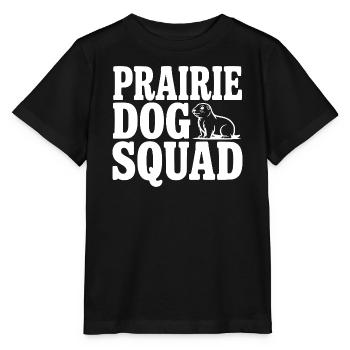 Präriehundetrupp - Stanley/Stella Kinder T-Shirt MINI CREATOR  - Schwarz - Vorne - Mikhail (115cm)