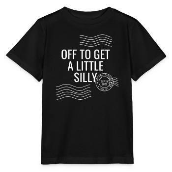 Off To Get A Little Silly - Stanley/Stella MINI CREATOR Kids’ T-Shirt - black - Front - Mikhail (115cm)