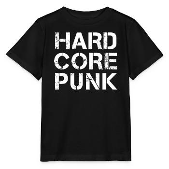 Hardcore Punk Distressed Typography - Stanley/Stella MINI CREATOR Kids’ T-Shirt - black - Front - Mikhail (115cm)