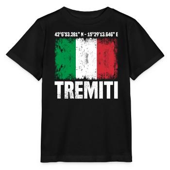 Tremiti Coordinates - Stanley/Stella MINI CREATOR Kids’ T-Shirt - black - Front - Mikhail (115cm)