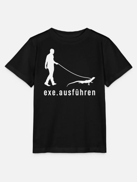 Exe Ausführen Informatiker - Stanley/Stella Kinder T-Shirt MINI CREATOR - Schwarz