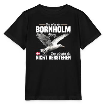 Das ist so ein Bornholm Ding - Stanley/Stella Kinder T-Shirt MINI CREATOR  - Schwarz - Vorne - Mikhail (115cm)