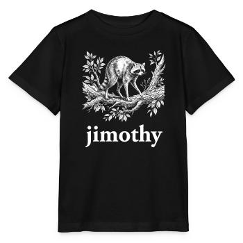 Jimothy – Baumporträt - Stanley/Stella Kinder T-Shirt MINI CREATOR  - Schwarz - Vorne - Mikhail (115cm)