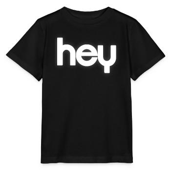 HEY Cloudline Abstract Banner - Stanley/Stella Kinder T-Shirt MINI CREATOR  - Schwarz - Vorne - Mikhail (115cm)
