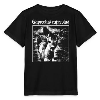 Capreolus capreolus - Stanley/Stella MINI CREATOR Kids’ T-Shirt - black - Front - Mikhail (115cm)