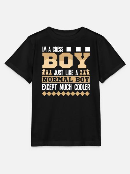 Schach Schachspieler Schachbrett - Stanley/Stella Kinder T-Shirt MINI CREATOR - Schwarz