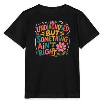 Undiagnosed, but something is wrong - Stanley/Stella MINI CREATOR Kids’ T-Shirt - black - Front - Mikhail (115cm)