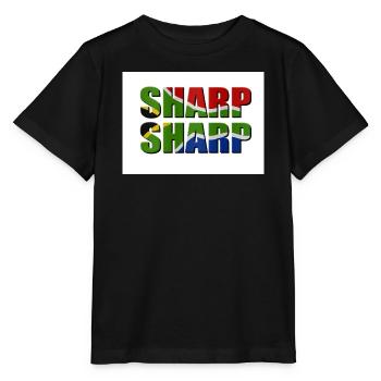 Sharp sharp  - Stanley/Stella MINI CREATOR Kids’ T-Shirt - black - Front - Mikhail (115cm)