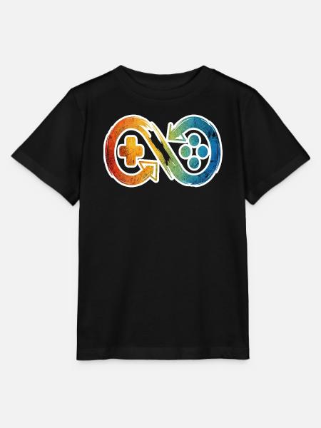 Invinity Kontroller - Stanley/Stella Kinder T-Shirt MINI CREATOR  - Schwarz