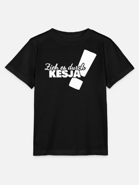 Kesja als Durchhalten - Stanley/Stella Kinder T-Shirt MINI CREATOR - Schwarz