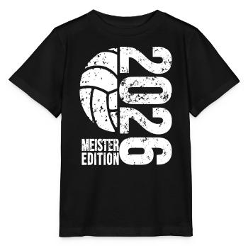Volleyball Master Hoodie 2026, white, swimming trunks - Stanley/Stella MINI CREATOR Kids’ T-Shirt - black - Front - Mikhail (115cm)