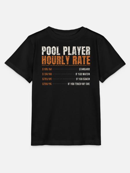 Pool Player Hourly Rate - Stanley/Stella Kinder T-Shirt MINI CREATOR  - Schwarz