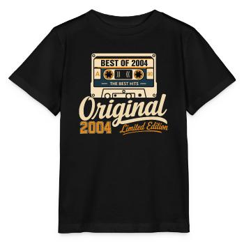 Original 2004 Vintage - 2004 Birthday Gift - Stanley/Stella MINI CREATOR Kids’ T-Shirt - black - Front - Mikhail (115cm)