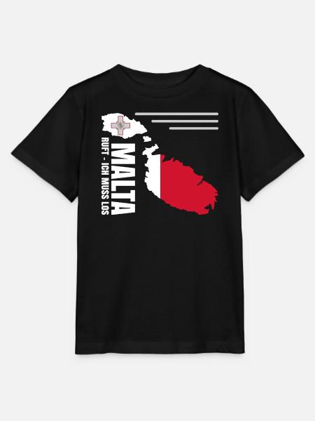 Malta Auswandern - Stanley/Stella Kinder T-Shirt MINI CREATOR - Schwarz