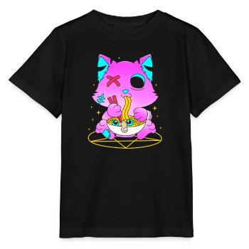 Pastel Gothic - Stanley/Stella MINI CREATOR Kids’ T-Shirt - black - Front - Mikhail (115cm)