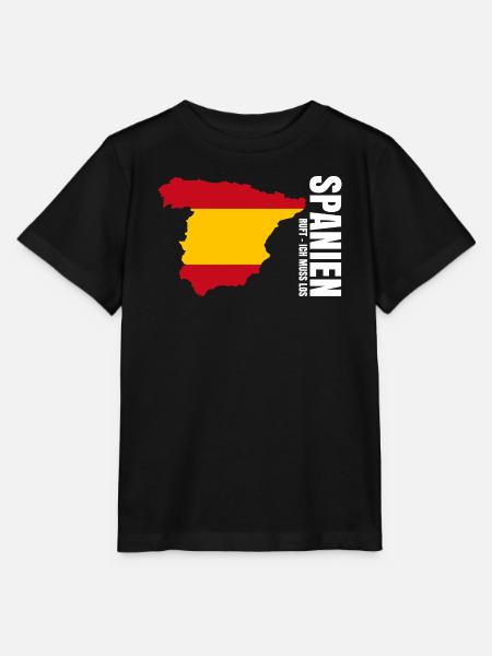 Spanien Auswandern - Stanley/Stella Kinder T-Shirt MINI CREATOR  - Schwarz