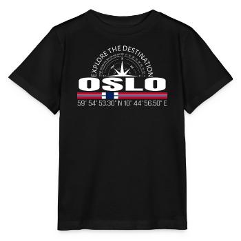 Oslo - Stanley/Stella MINI CREATOR Kids’ T-Shirt - black - Front - Mikhail (115cm)