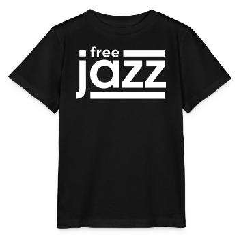 Free jazz - Stanley/Stella MINI CREATOR Kids’ T-Shirt - black - Front - Mikhail (115cm)