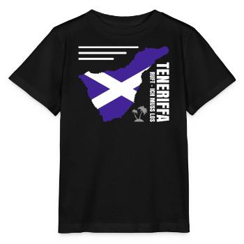 Tenerife Expatriate - Stanley/Stella MINI CREATOR Kids’ T-Shirt - black - Front - Mikhail (115cm)
