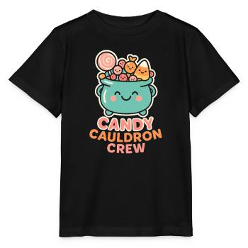 Candy Cauldron Crew - Stanley/Stella MINI CREATOR Kids’ T-Shirt - black - Front - Mikhail (115cm)