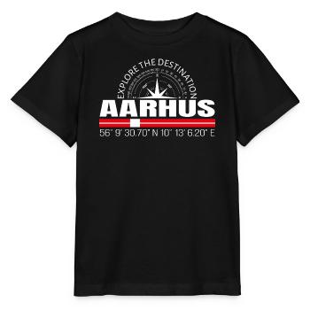 Aarhus - Stanley/Stella MINI CREATOR Kids’ T-Shirt - black - Front - Mikhail (115cm)