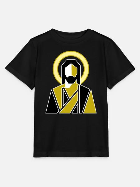 Moderner Jesus  - Stanley/Stella Kinder T-Shirt MINI CREATOR  - Schwarz