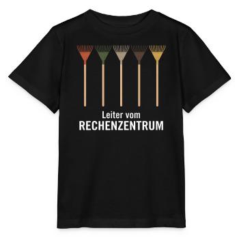 Leiter vom Rechenzentrum Gartenoutfit Gartenarbeit - Stanley/Stella Kinder T-Shirt MINI CREATOR  - Schwarz - Vorne - Mikhail (115cm)