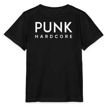 Punk Hardcore Typografie - Stanley/Stella Kinder T-Shirt MINI CREATOR  - Schwarz - Vorne - Mikhail (115cm)