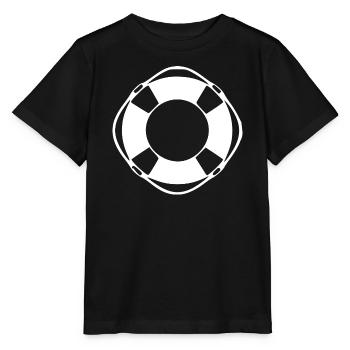 Rettungsring Geschenk Rettungsschwimmer - Stanley/Stella Kinder T-Shirt MINI CREATOR  - Schwarz - Vorne - Mikhail (115cm)