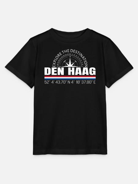 Den Haag - Stanley/Stella Kinder T-Shirt MINI CREATOR  - Schwarz
