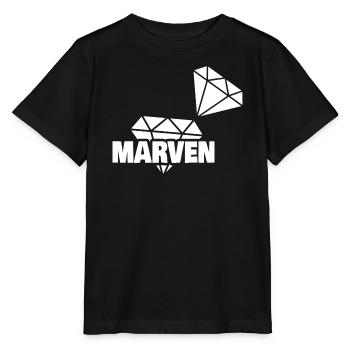 Edel Marven - Stanley/Stella Kinder T-Shirt MINI CREATOR  - Schwarz - Vorne - Mikhail (115cm)