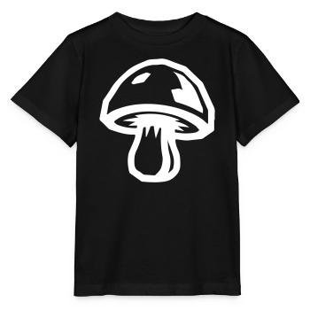 Pilz - Stanley/Stella Kinder T-Shirt MINI CREATOR  - Schwarz - Vorne - Mikhail (115cm)