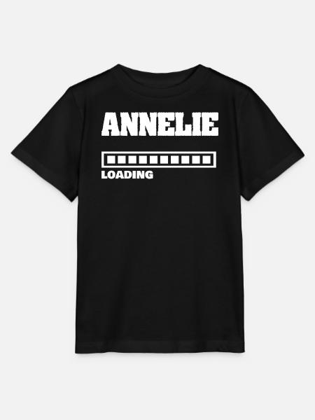 Annelie als Geburt - Stanley/Stella Kinder T-Shirt MINI CREATOR - Schwarz
