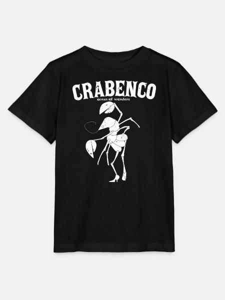 strange_ocean_CRABENCO_white - Stanley/Stella Kinder T-Shirt MINI CREATOR - Schwarz