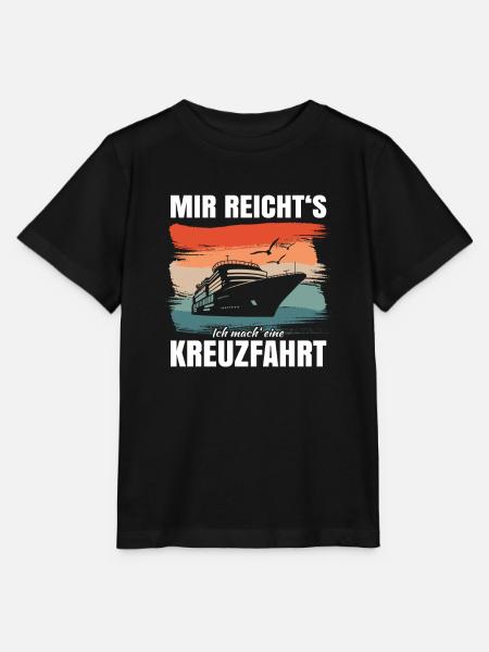 Kreuzfahrt Spruch - Stanley/Stella Kinder T-Shirt MINI CREATOR - Schwarz
