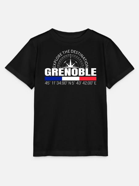 Grenoble - Stanley/Stella Kinder T-Shirt MINI CREATOR - Schwarz