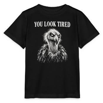 Eagle Humor, Tired Eagle, Eagle Mood - Stanley/Stella Kinder T-Shirt MINI CREATOR  - Schwarz - Vorne - Mikhail (115cm)