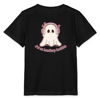 Phantom-DJ unsichtbare Behinderung - Stanley/Stella Kinder T-Shirt MINI CREATOR  - Schwarz - Vorne - Mikhail (115cm)